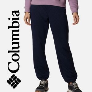 Columbia Lodge Quilted Jogger Pants - Women's Navy Blue